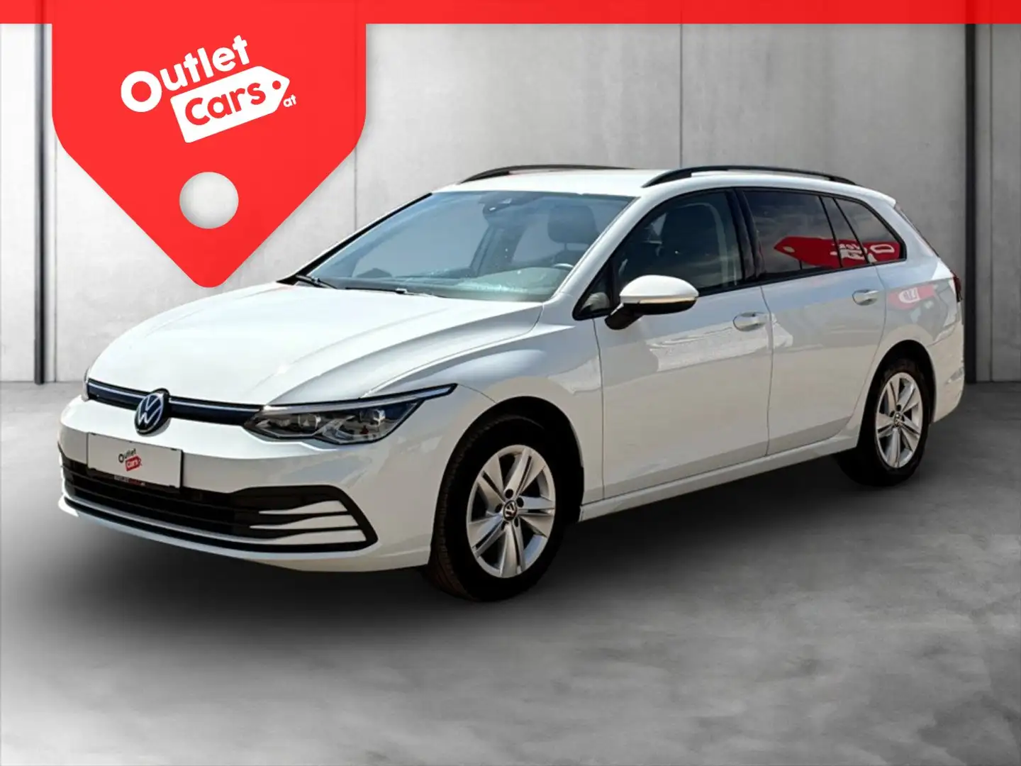 Volkswagen Golf VIII Var 2.0TDI Life DSG RADAR+LED+LENKRDHZG Weiß - 1