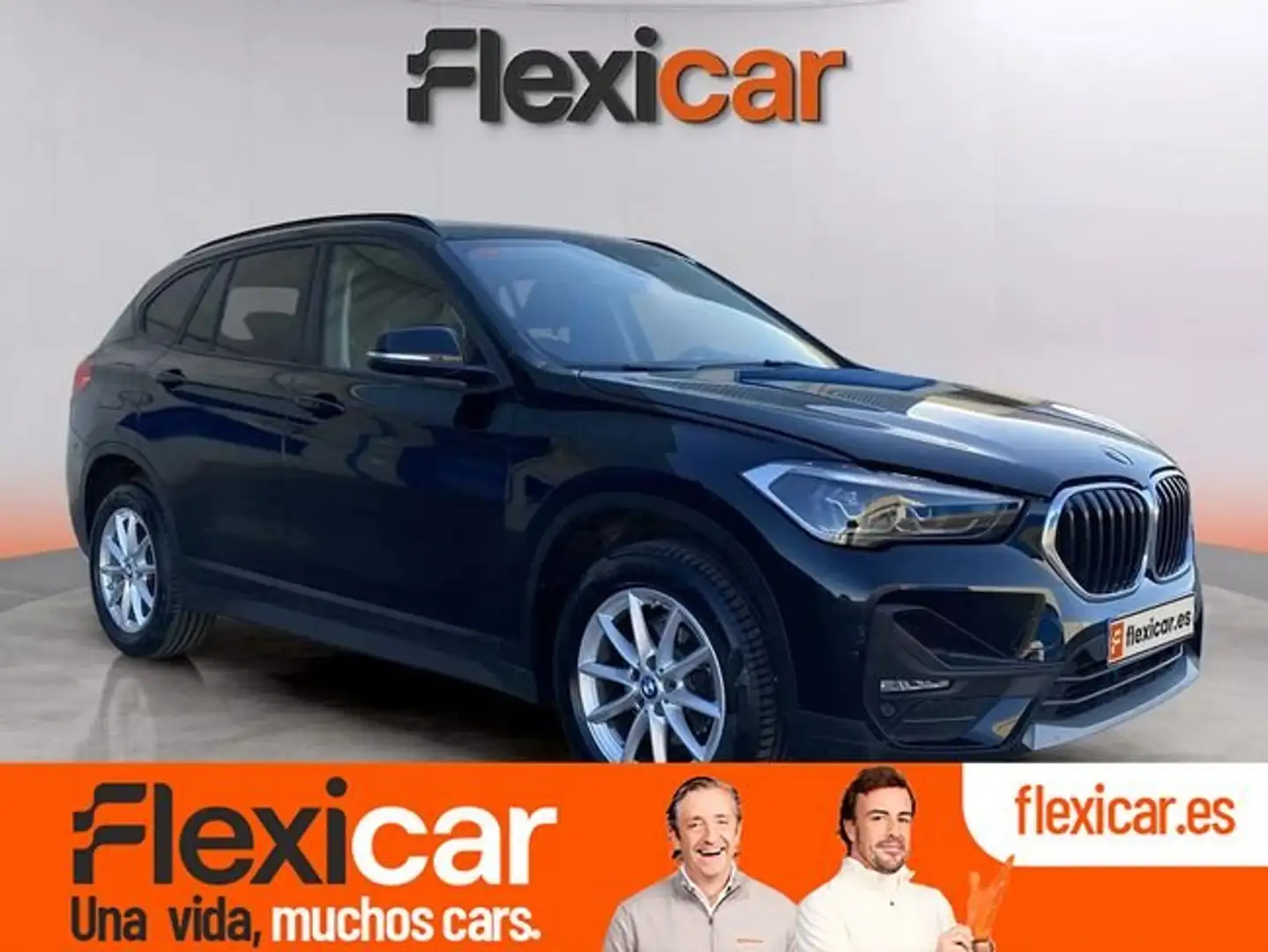 BMW X1 sDrive 16d Zwart - 1