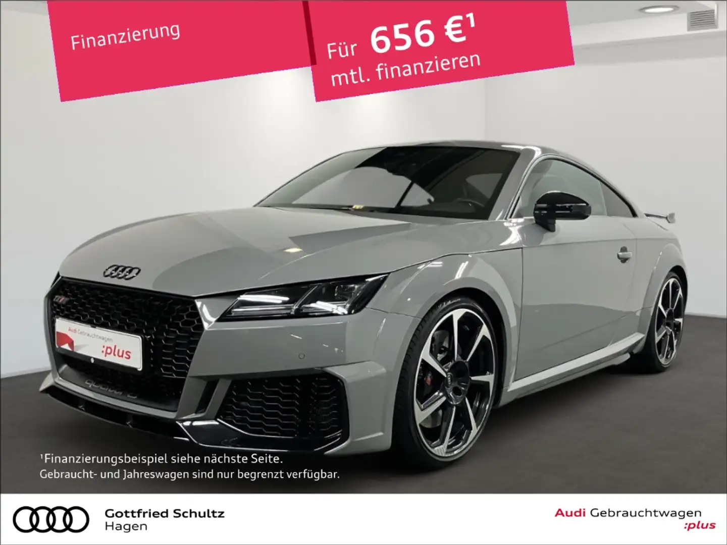 Audi TT RS Coupe 2.5 TFSI qu. S-tronic LED NAV B&O Gris - 1