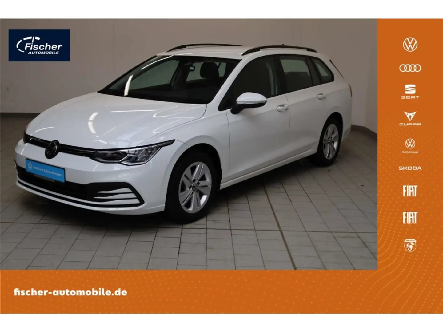 Volkswagen Golf Variant 1.5 eTSI Life Weiß - 1