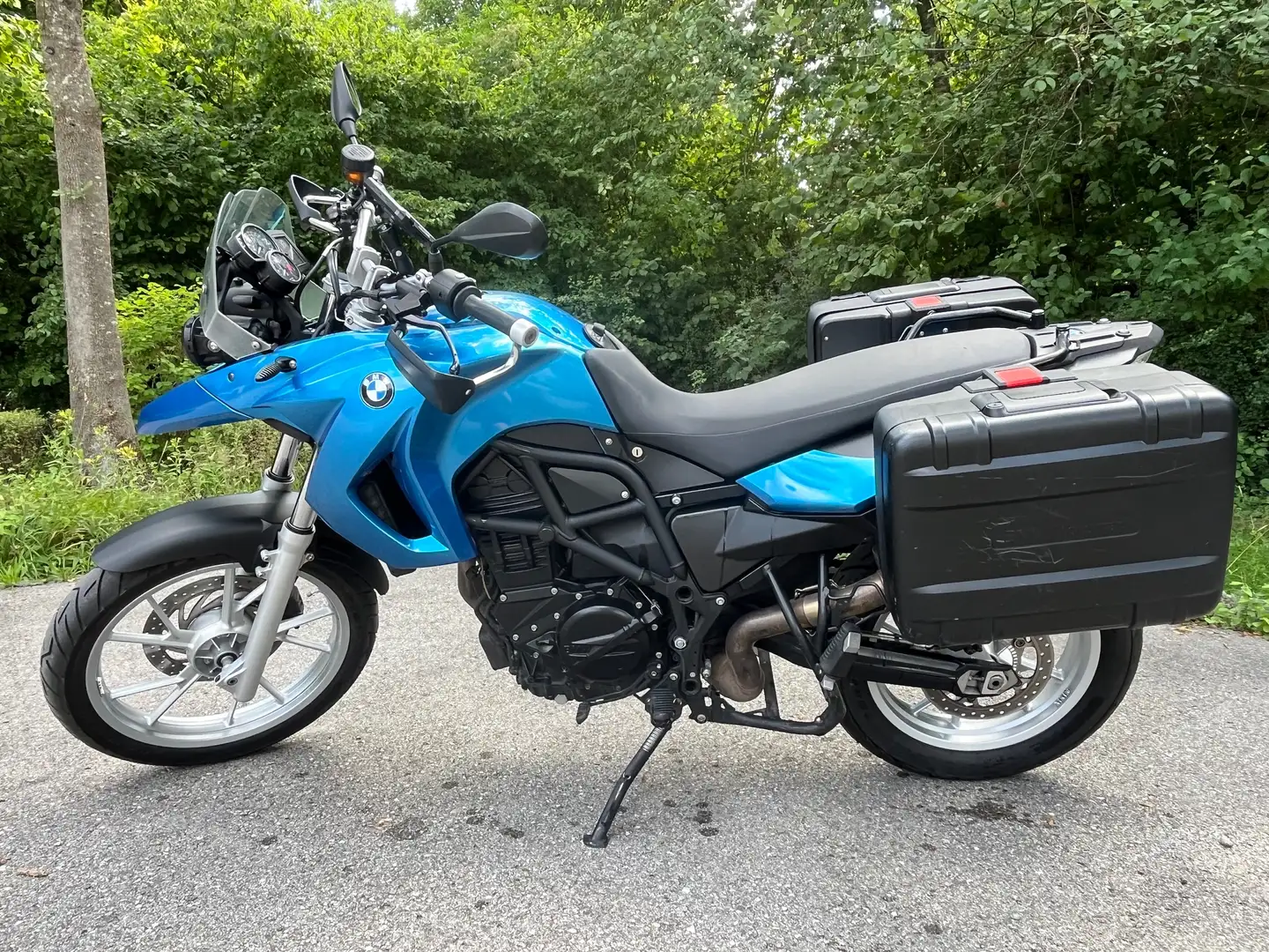 BMW F 650 GS Kék - 2
