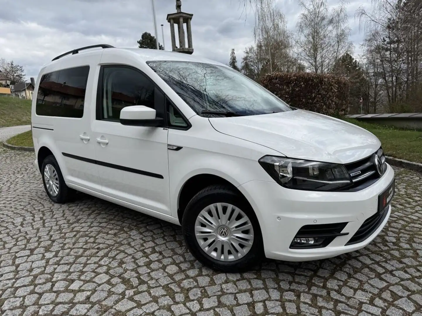Volkswagen Caddy Trendline BMT KLIMA TEMPOMAT ACC Blanc - 2