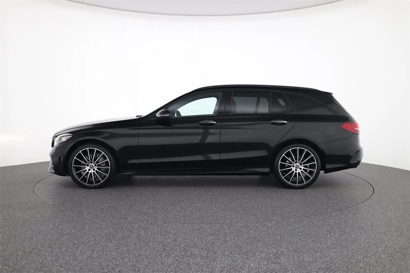 Mercedes-Benz C 400 4M AMG-Line Airmatic Head Up Burmes Schwarz - 2