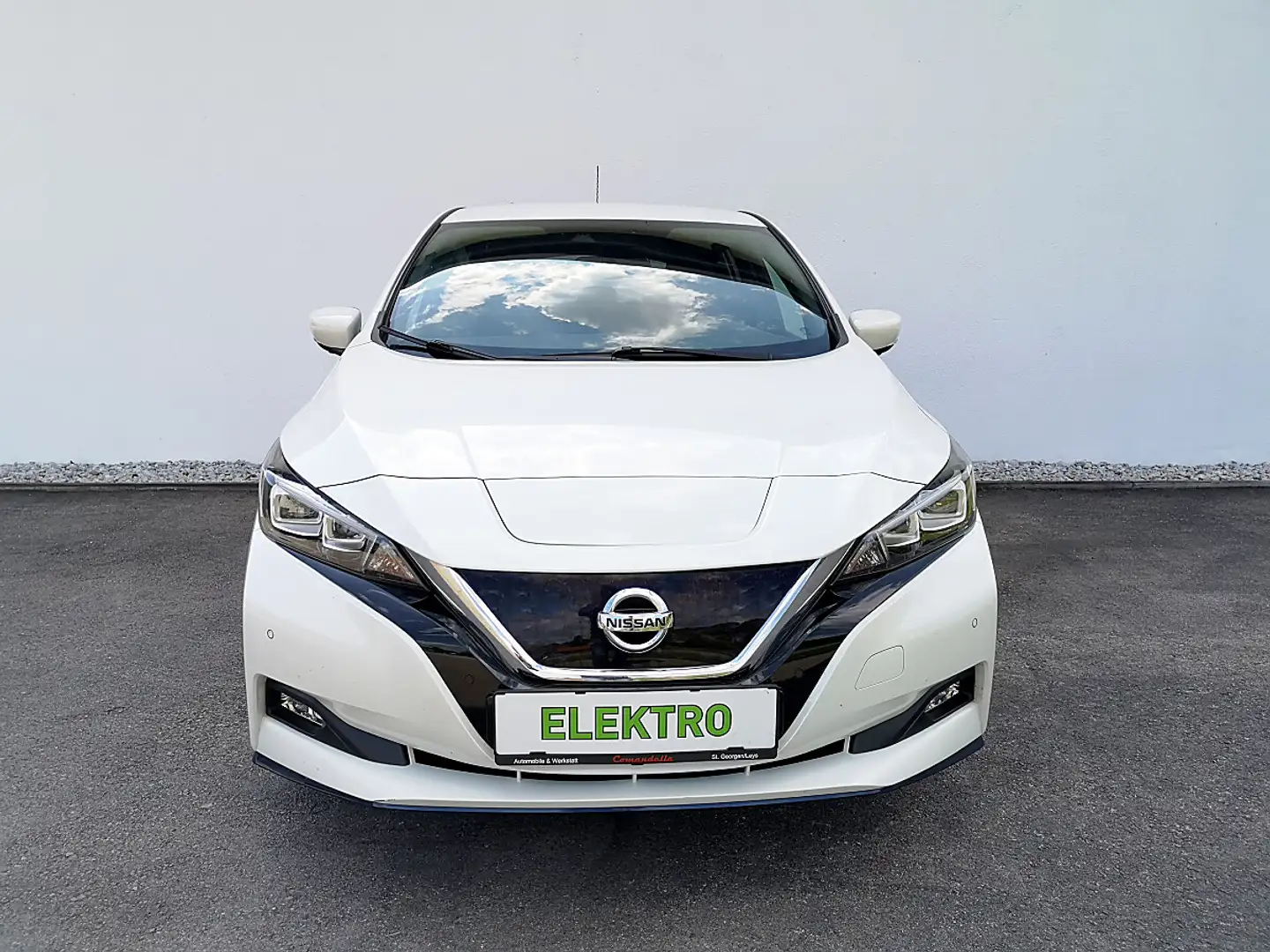 Nissan Leaf e+ 62 kWh Weiß - 2