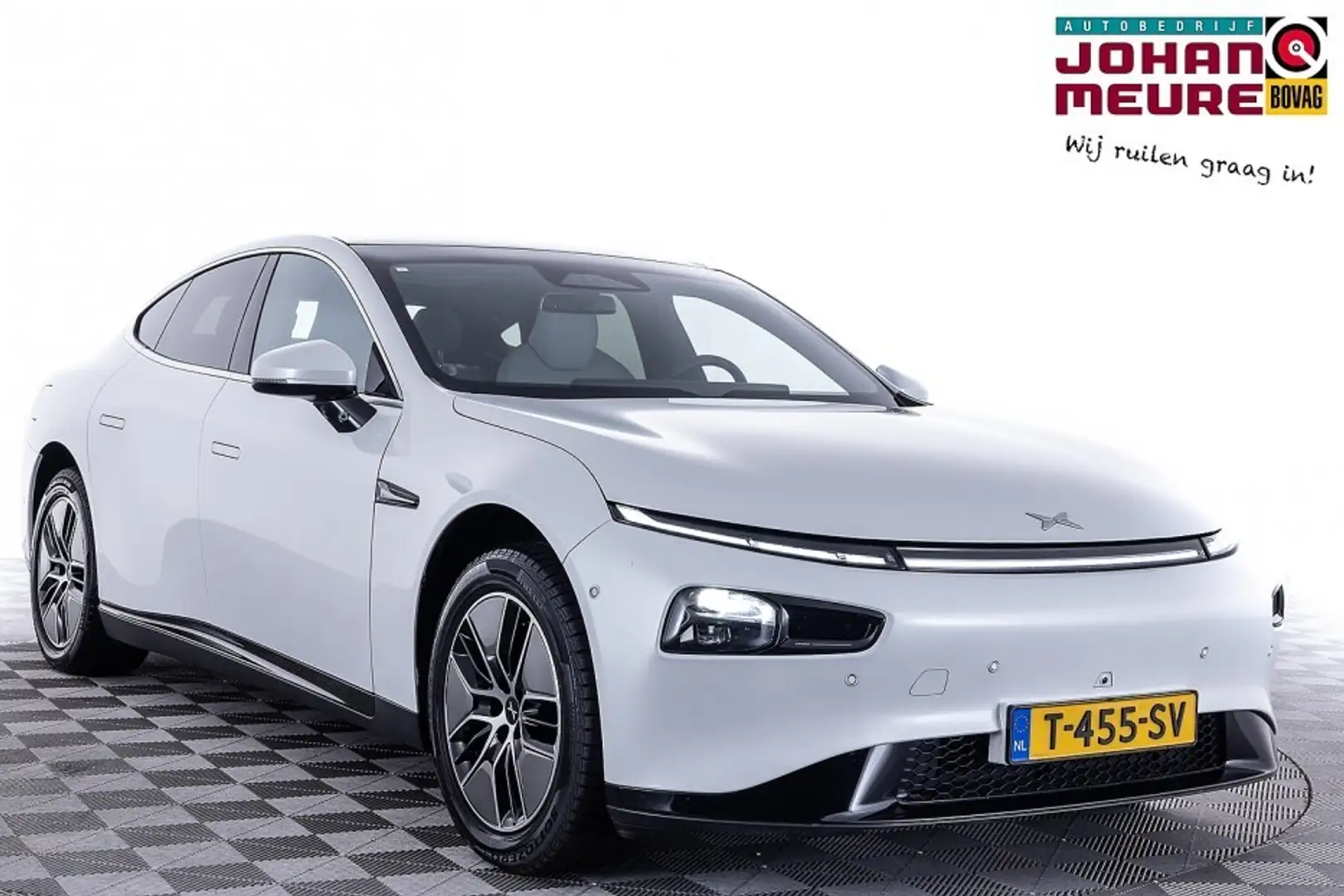 Xpeng P7 RWD Long Range 86 kWh | PANORAMADAK | LEDER ✅ 1e E White - 1
