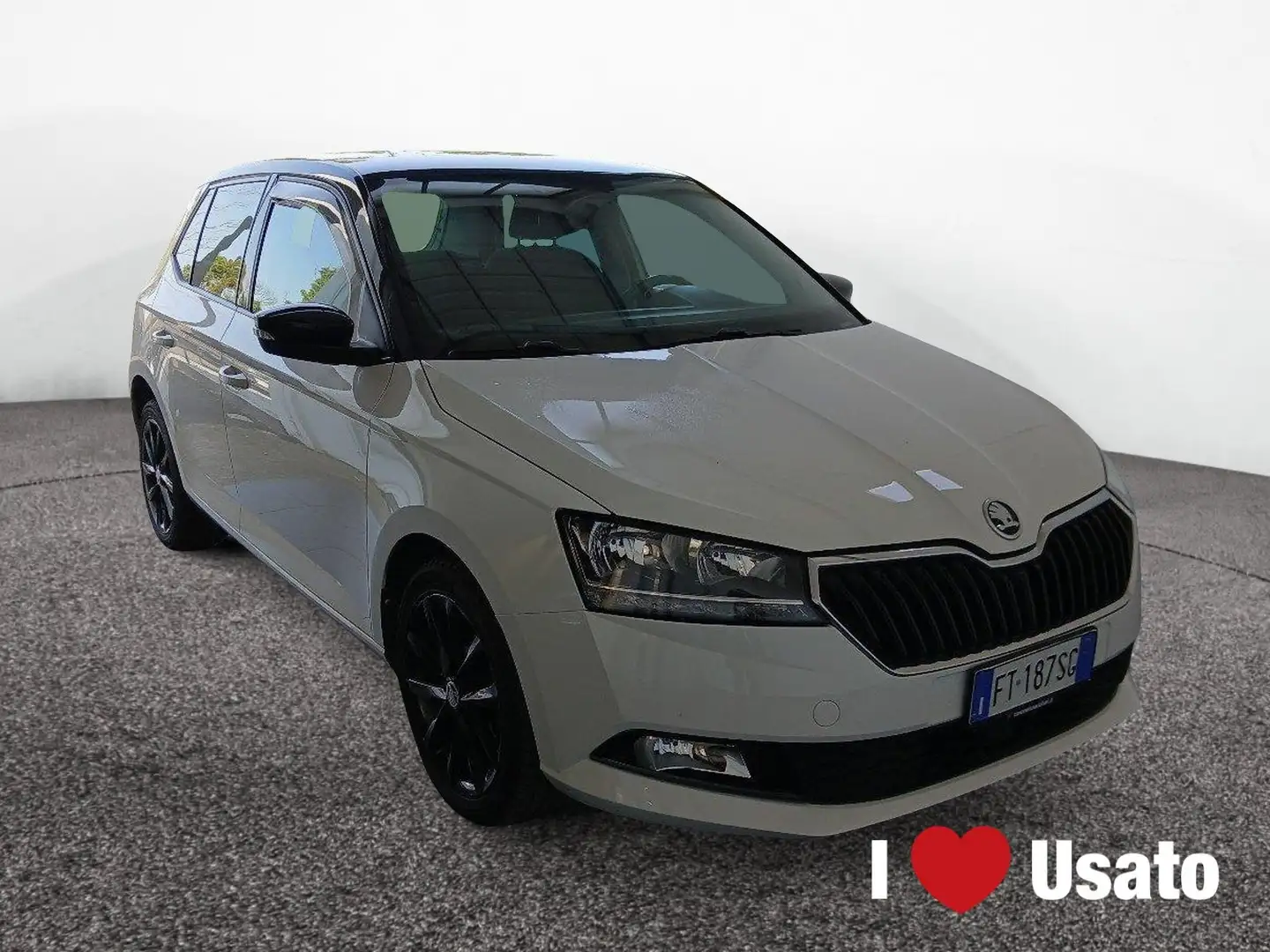 Skoda Fabia III 2015 Berlina 1.0 mpi Twin Color Nero 60cv my19 Bílá - 2