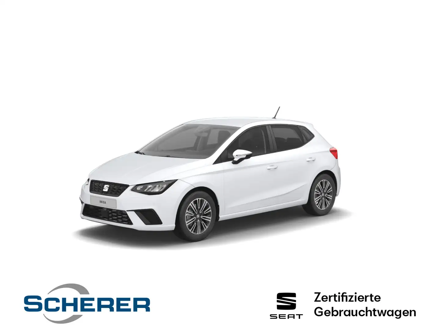 SEAT Ibiza Style Edition 1,0TSI DSG LED SHZ KAM LM Weiß - 1