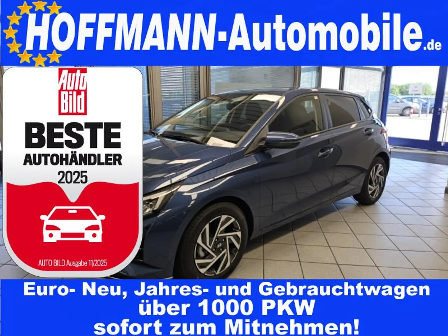 Hyundai i20 Trend Navi,Kamera,LED-Scheinw.,Sitzhzg.,Alu Bleu - 1