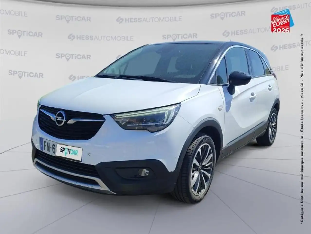 Opel Crossland X 1.2 Turbo 110ch Elegance Euro 6d-T