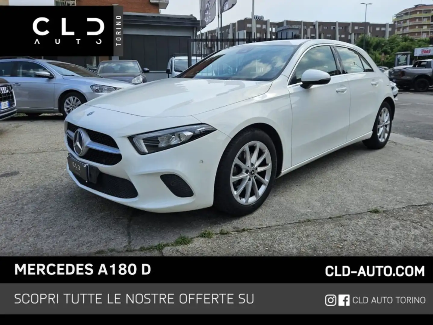 Mercedes-Benz A 180 d Automatic Bianco - 1