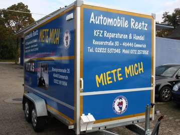 C270 Kasten 2 Achser Anhänger