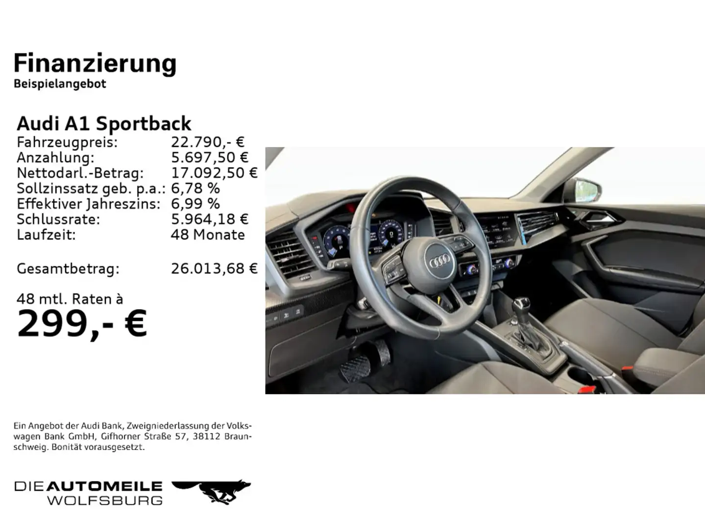 Audi A1 30TFSI S tronic ACC/APS/LED/SITZHZ Weiß - 2