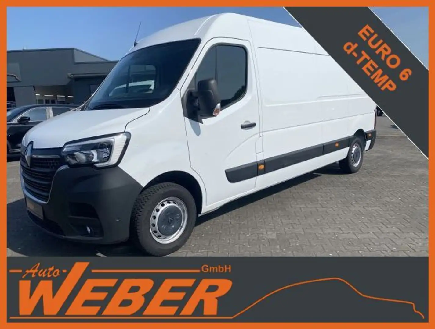 Renault Master Kasten L3H2 135 3,5t Klima PDC GJR AHK Fehér - 1