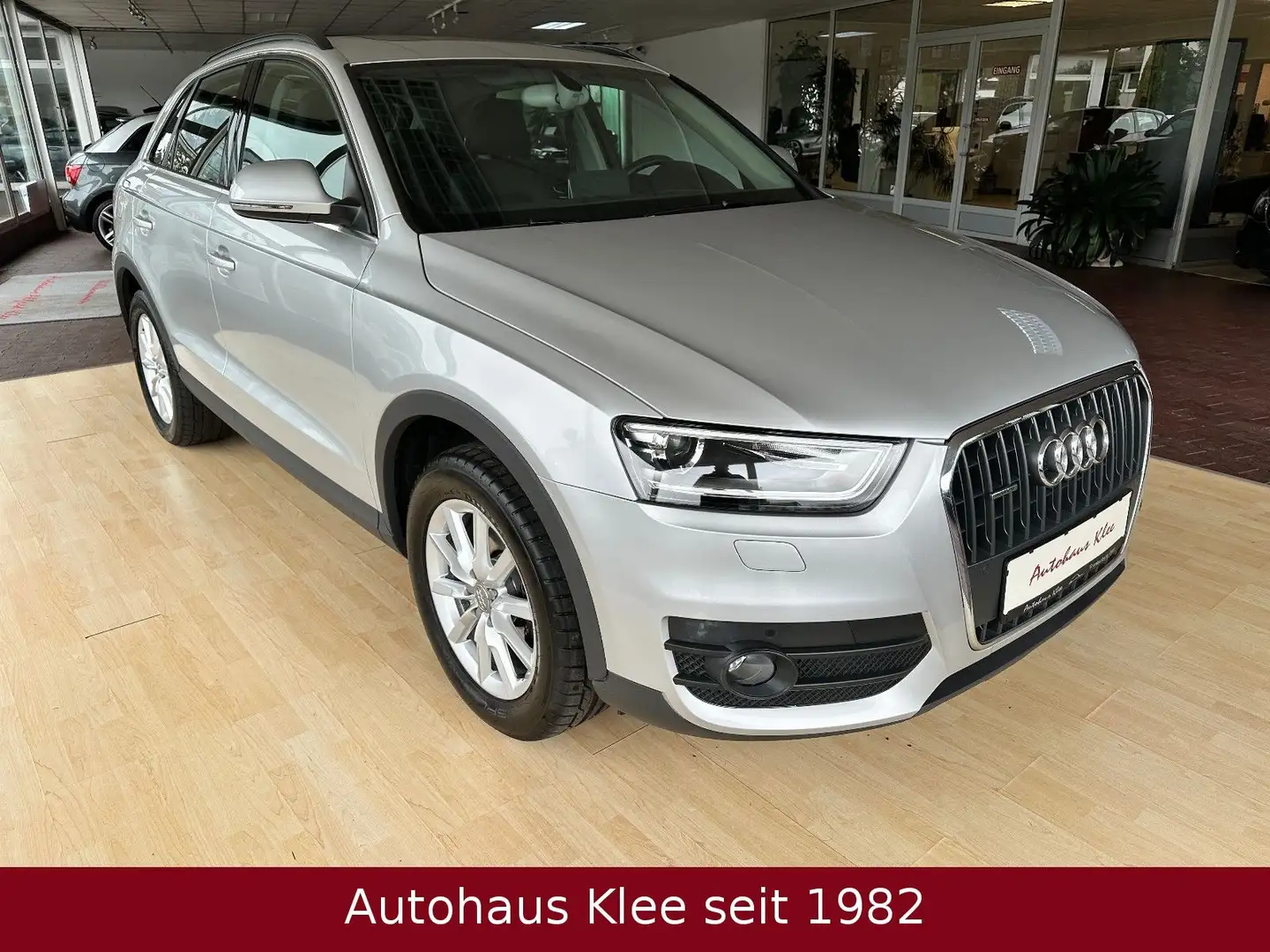 Audi Q3 2.0 TDI quattro S-Tronic AHK*Navi*Pano*Tempo Silber - 1