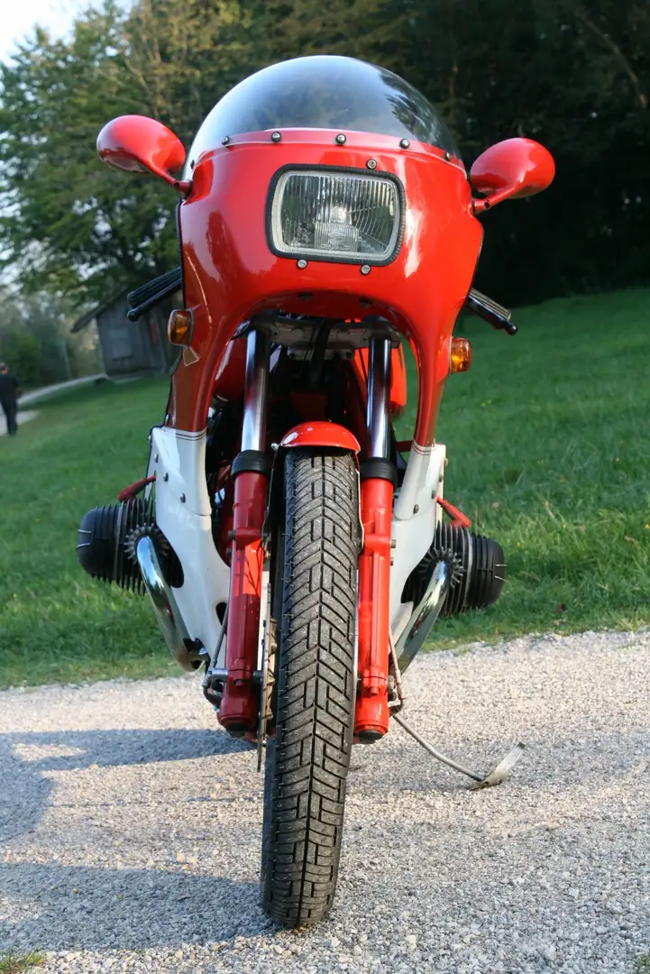 BMW R 100 S GMR Michel Sport-Vollverkleidung TOPZUSTAND Roşu - 2