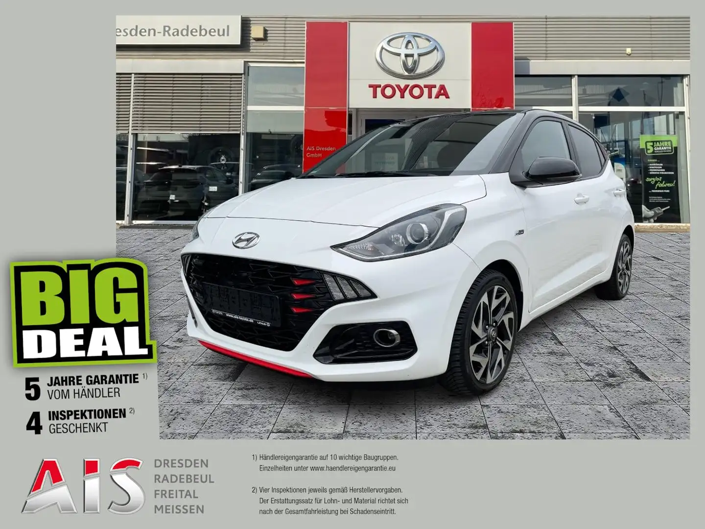 Hyundai i10 1.0 N Line Navi*KAM*DAB*SHZ*Lenkradhz. White - 1