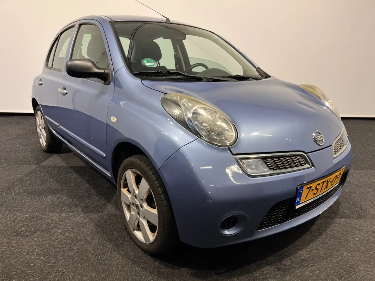 Nissan Micra 1.2 Connect Edition Airco Blauw - 1