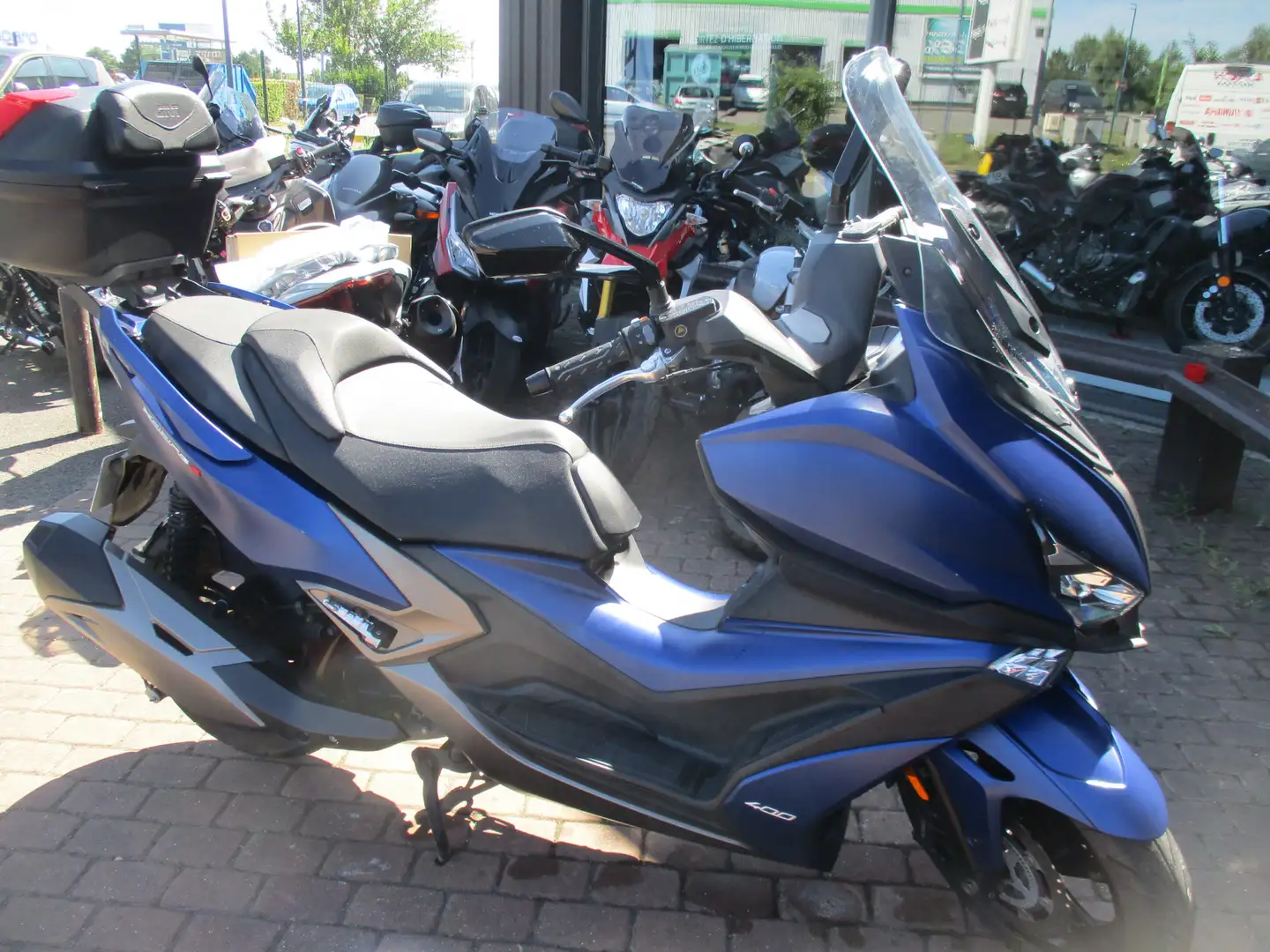 Kymco Xciting 400i Bleu - 1