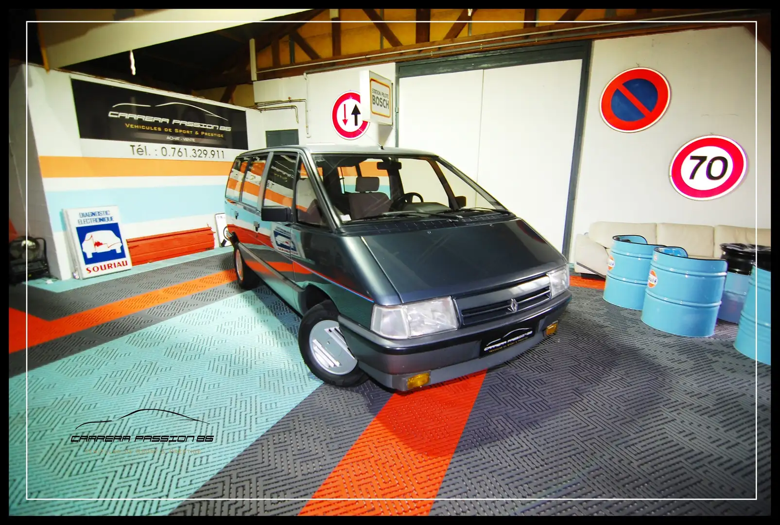 Renault Espace Espace 2000 TXE Quadra Gris - 2