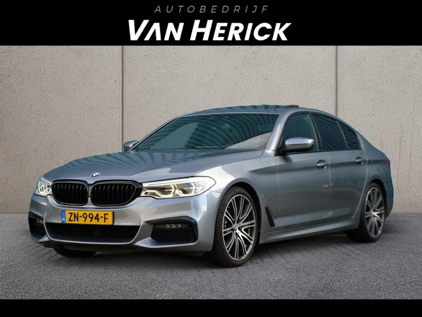 BMW 520 5-serie 520i High Executive M Sport 184PK | HUD | Grigio - 1
