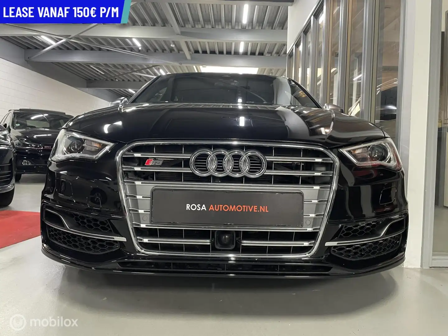 Audi S3 2.0 TFSI S3 S TRONIC quattro LEER bekleding PDC Zwart - 2