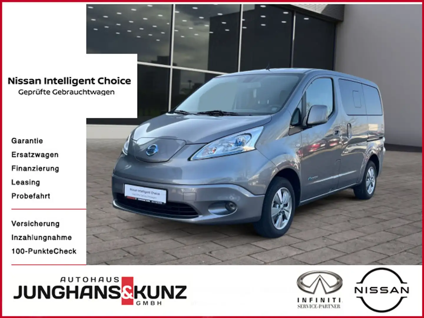 Nissan Evalia EVALIA e-NV200  | 7Sitzer | Winterpaket | NAVI | Gris - 1