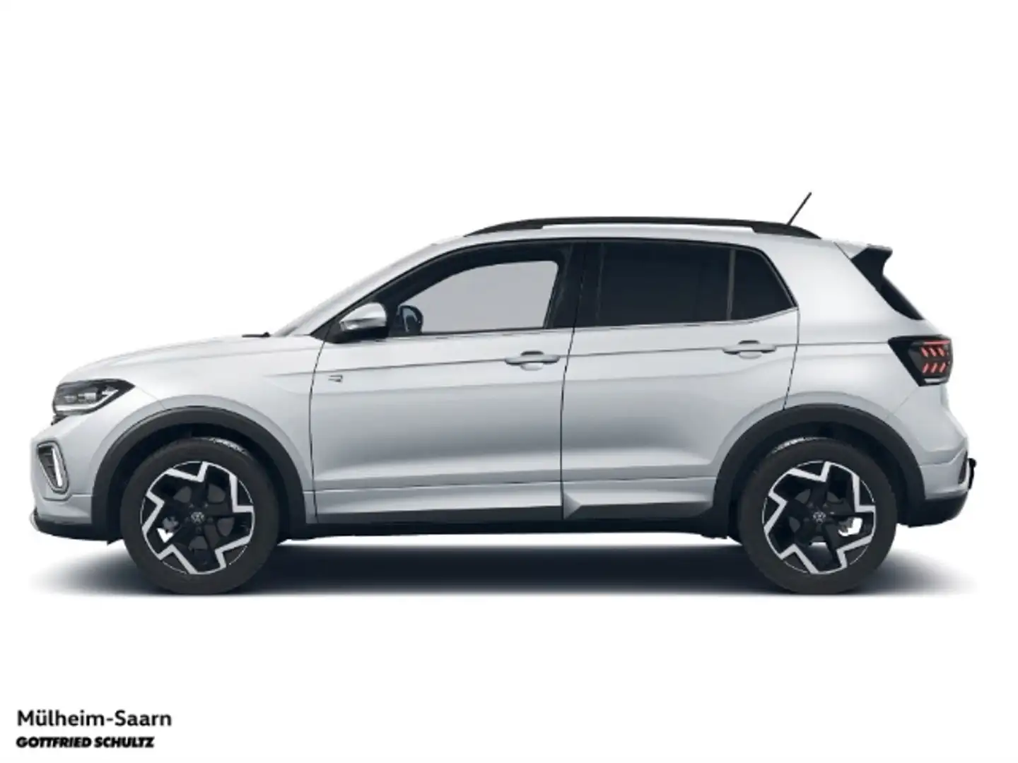 Volkswagen T-Cross R-Line 1.5 TSI (VW Mülheim) Silber - 1
