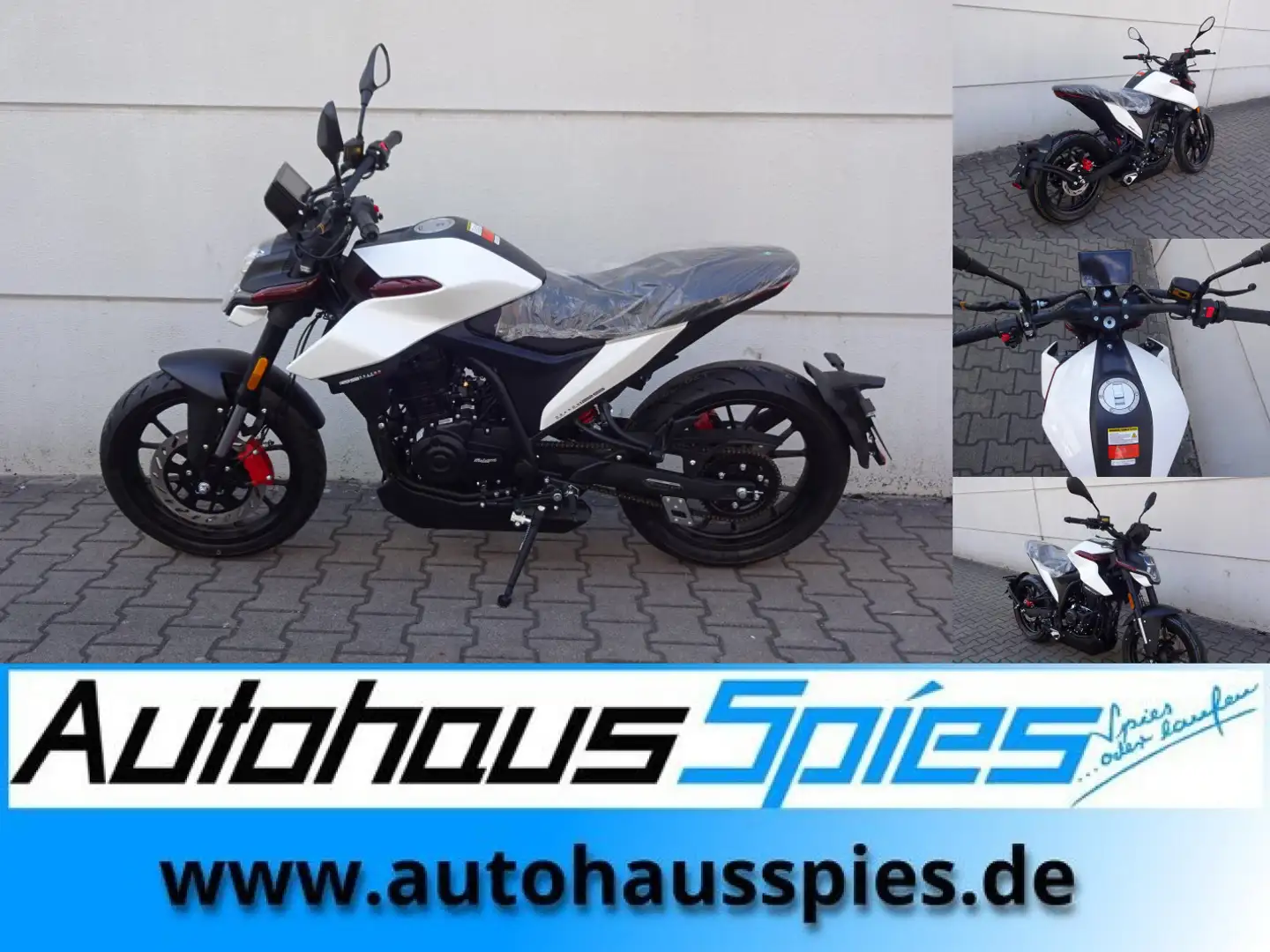 Malaguti Drakon 125 EFi ABS EURO5 Білий - 1