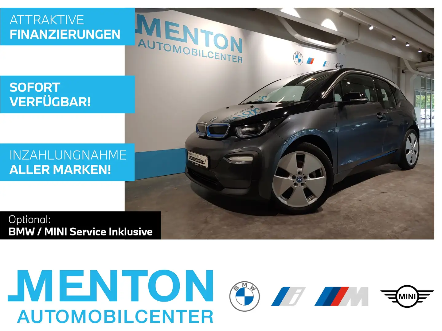 BMW i3 120 DAB LED WLAN Klimaaut. PDC Plateado - 1