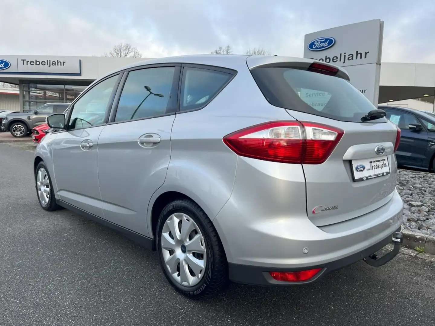 Ford C-Max 1.6 EcoBoost Trend PDC, AHK, SHZ, hzb. WSS Klima Silber - 2