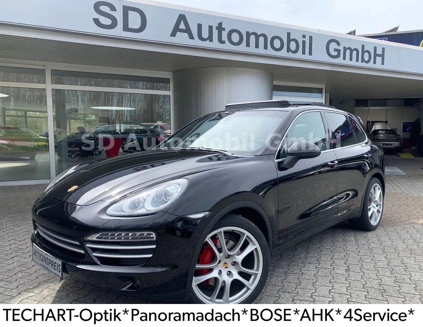 Porsche Cayenne PlatinumEdition Glasdach BOSE AHK Negro - 1