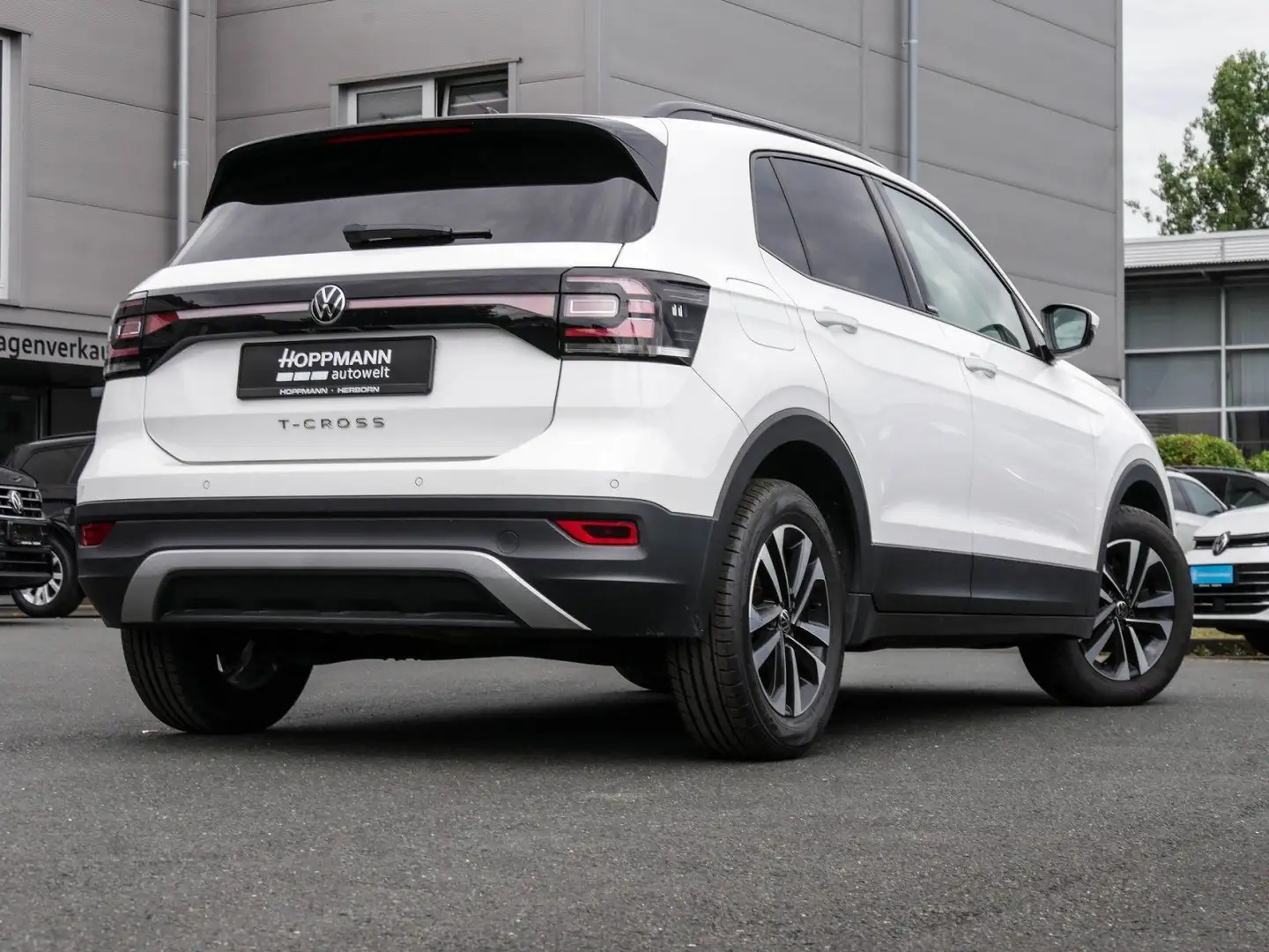 Volkswagen T-Cross 1.0 TSI United NAVI App-Connect ACC Weiß - 2