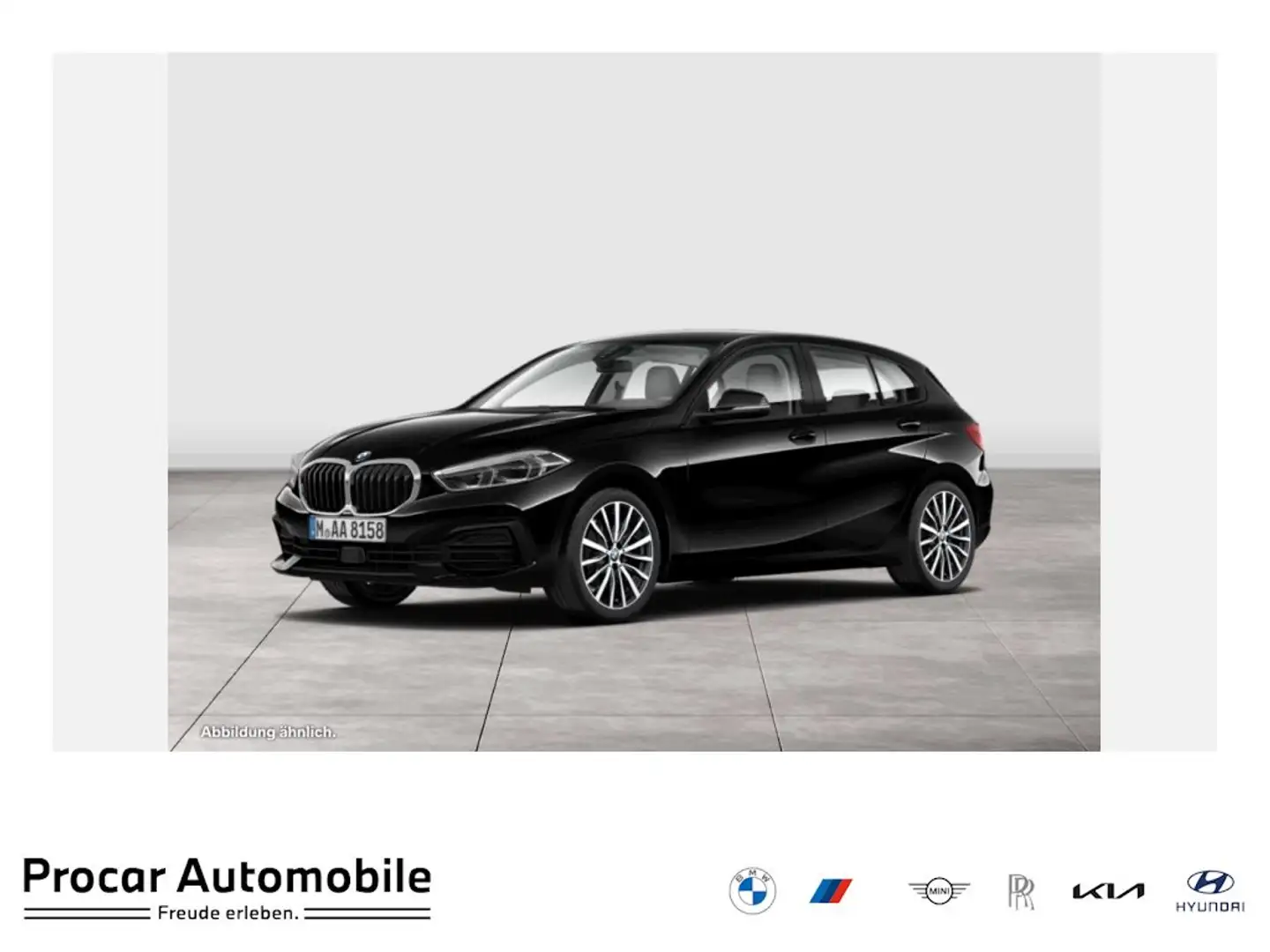 BMW 118 i Schwarz - 1