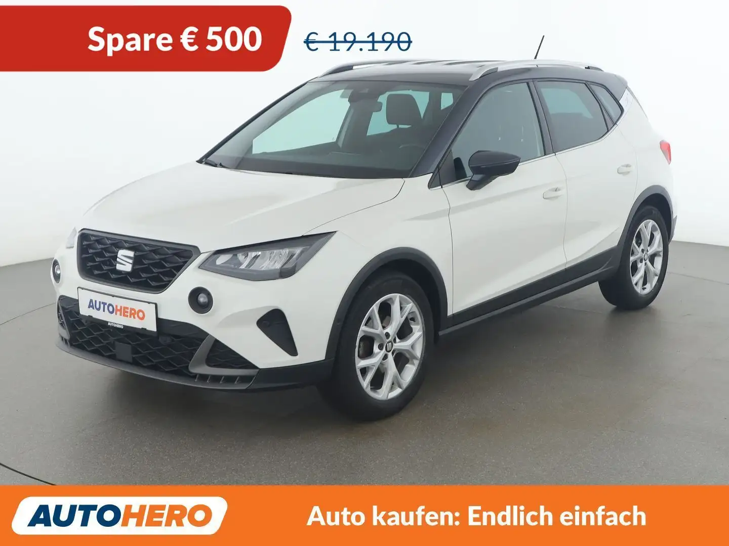 SEAT Arona 1.0 TSI FR Weiß - 1