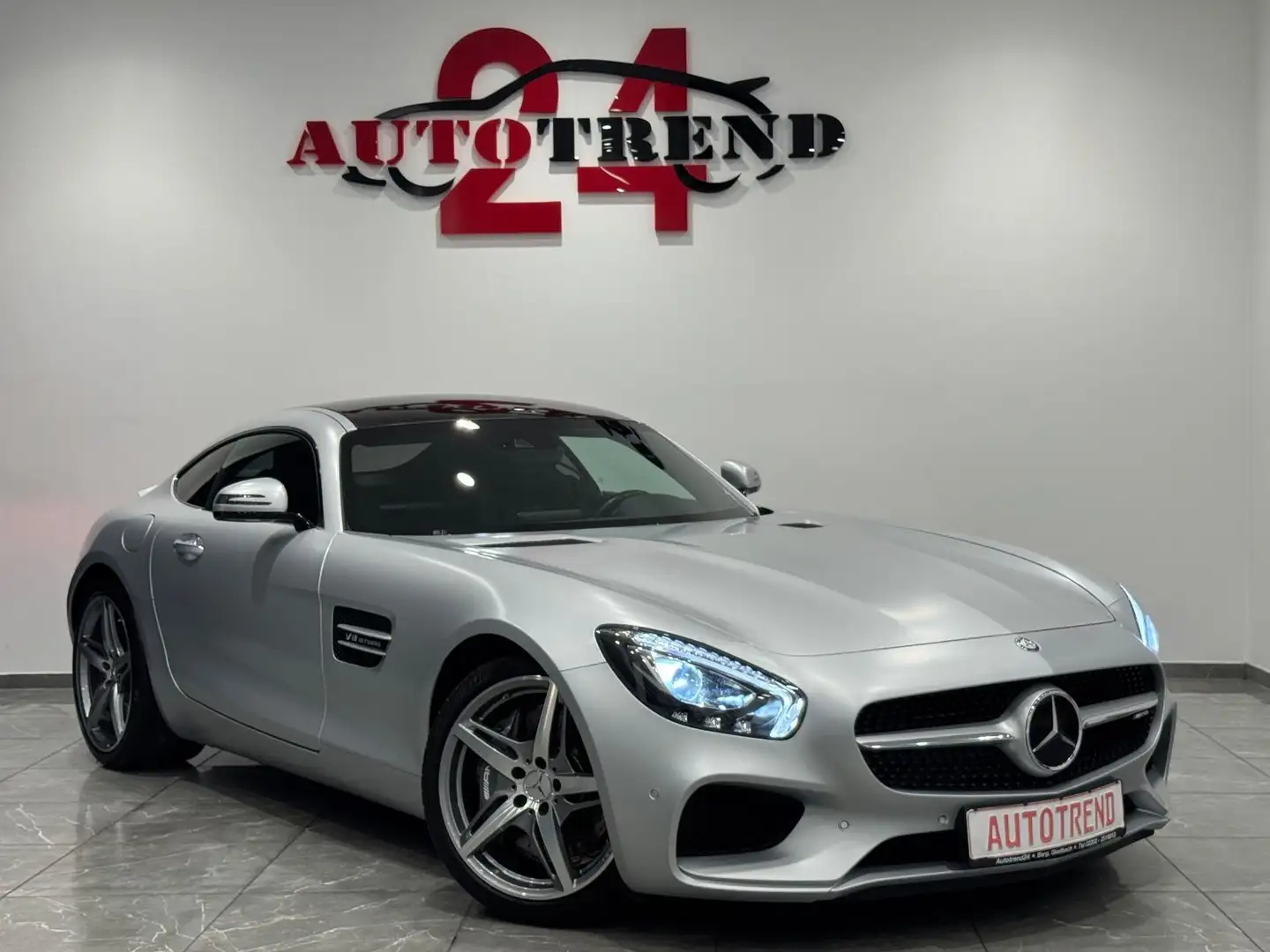 Mercedes-Benz AMG GT Coupe 33TKM DESIGNO MAGNO DEUTSCHES FZG Silber - 2