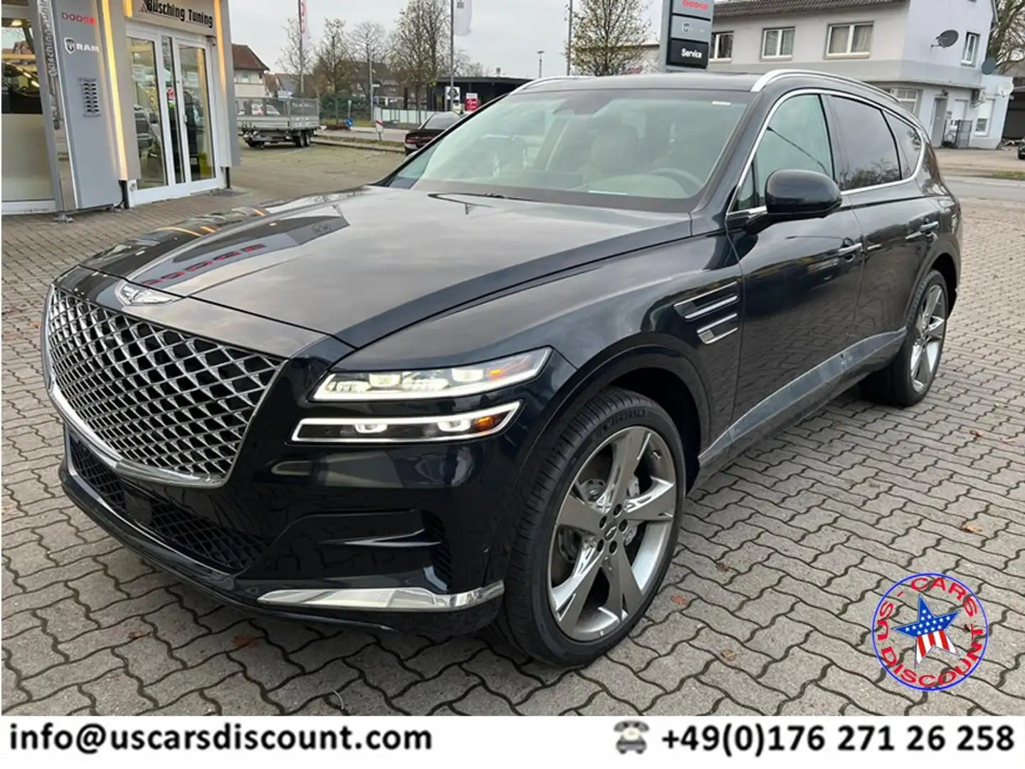 Genesis GV80 NEU! 2025 GV 80 3.5 Liter V6 Prestige AWD 7 Sitze Negru - 1