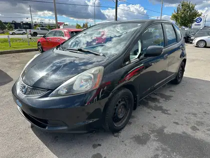 Black 2011 Honda Fit Hatchback  5-Speed Automatic