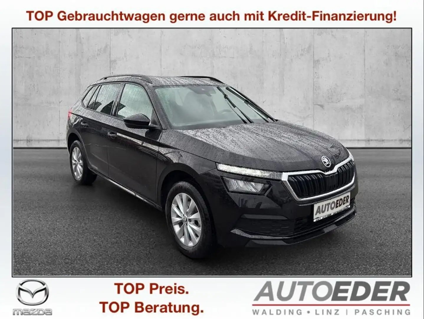 Skoda Kamiq 1,0 TSI Active Schwarz - 1