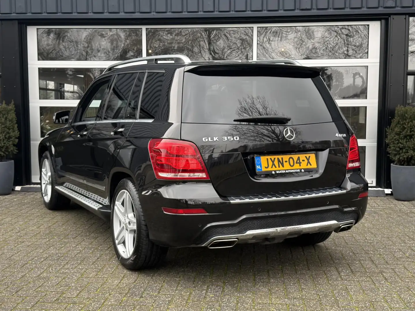 Mercedes-Benz GLK 350 4-Matic V6 AMG-pakket |1e eig|Dealer oh|Carplay| Schwarz - 2