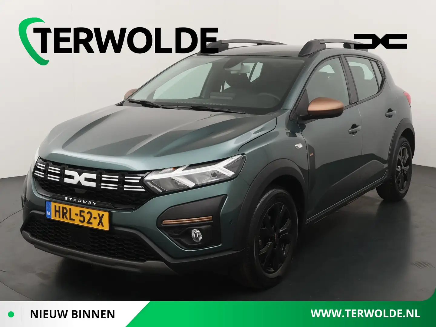 Dacia Sandero Stepway 1.0 TCe 90 Extreme | Apple Carplay/Android Groen - 1