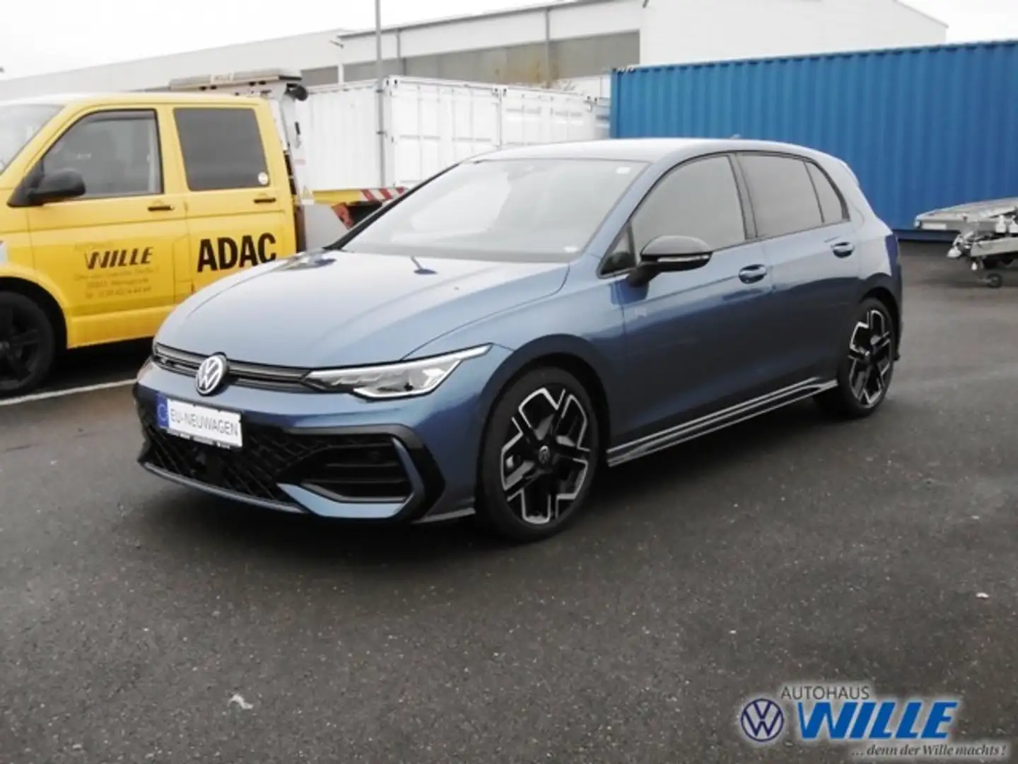 Volkswagen Golf VIII 1.5 TSI R-Line Klima Rückfahrkamera Blauw - 1