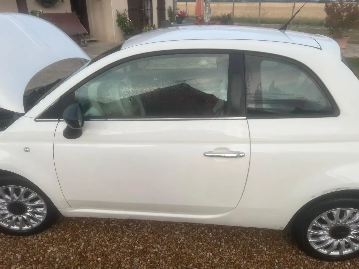 Fiat 500 500 1.2 8V 69 ch 500 Blanc - 1