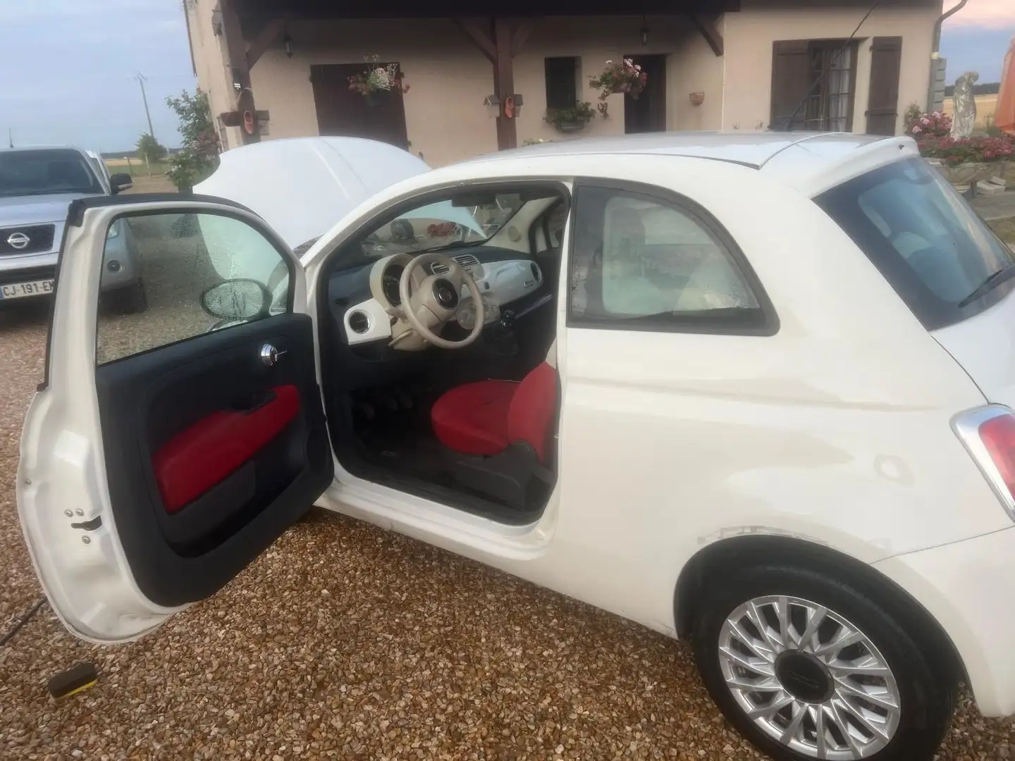 Fiat 500 500 1.2 8V 69 ch 500 Blanc - 2