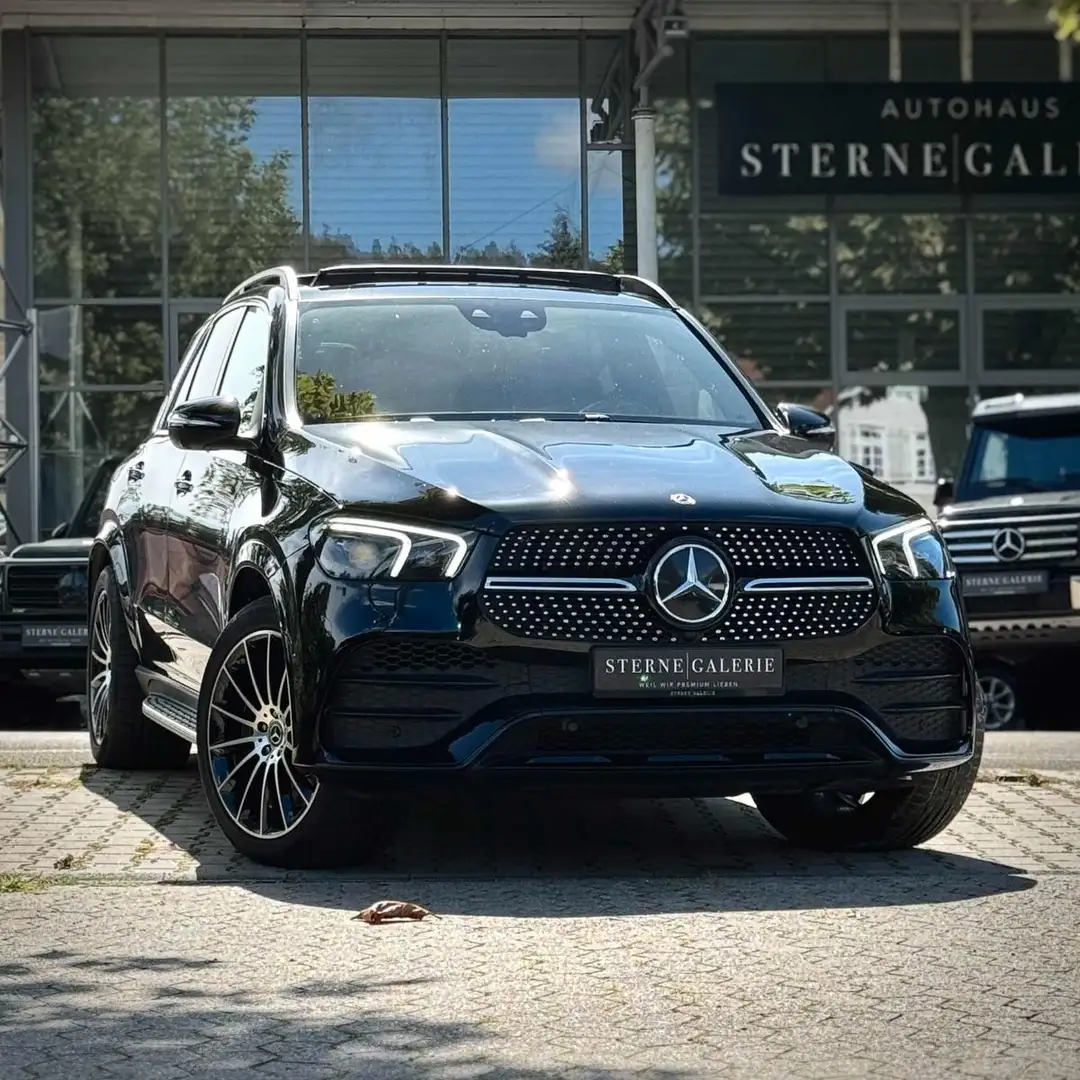 Mercedes-Benz GLE 580 AMG-LINE/PANO/BURME/AIRM/21"/360°/MEMOR Schwarz - 2