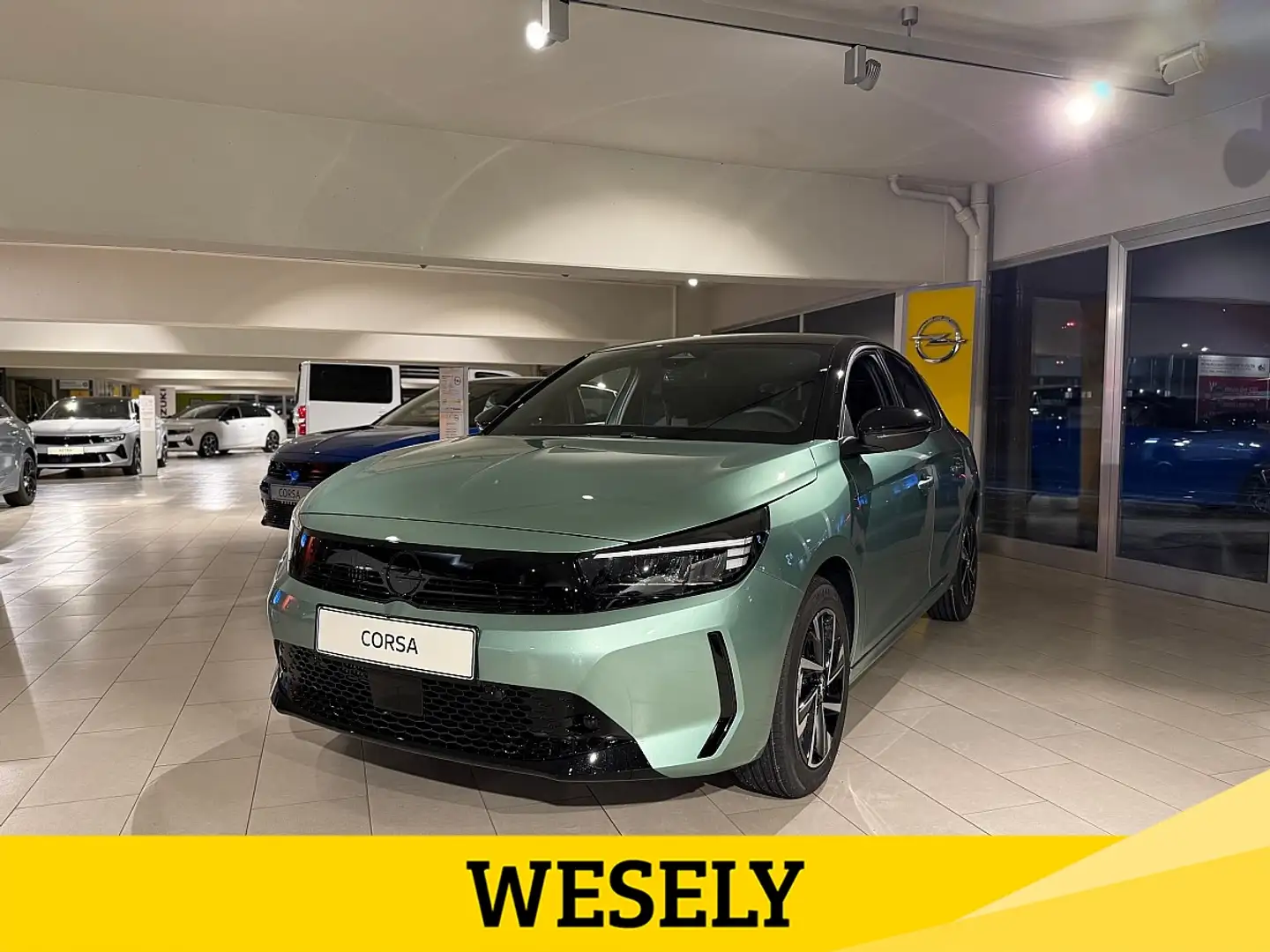 Opel Corsa 1,2 Direct Injection Turbo Euro 6.4 YES Grün - 1