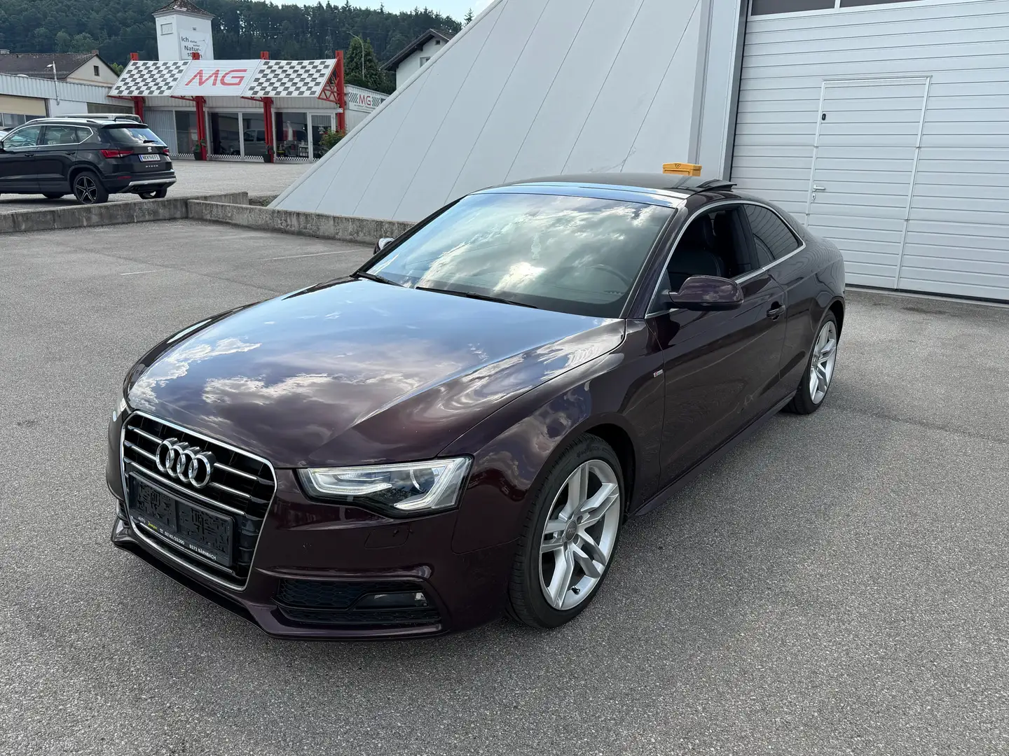 Audi A5 1.8 TFSI S-Line Panorama Rot - 2
