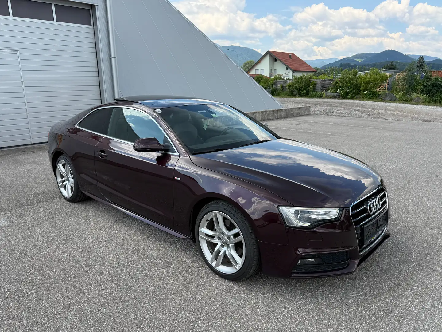 Audi A5 1.8 TFSI S-Line Panorama Rot - 1