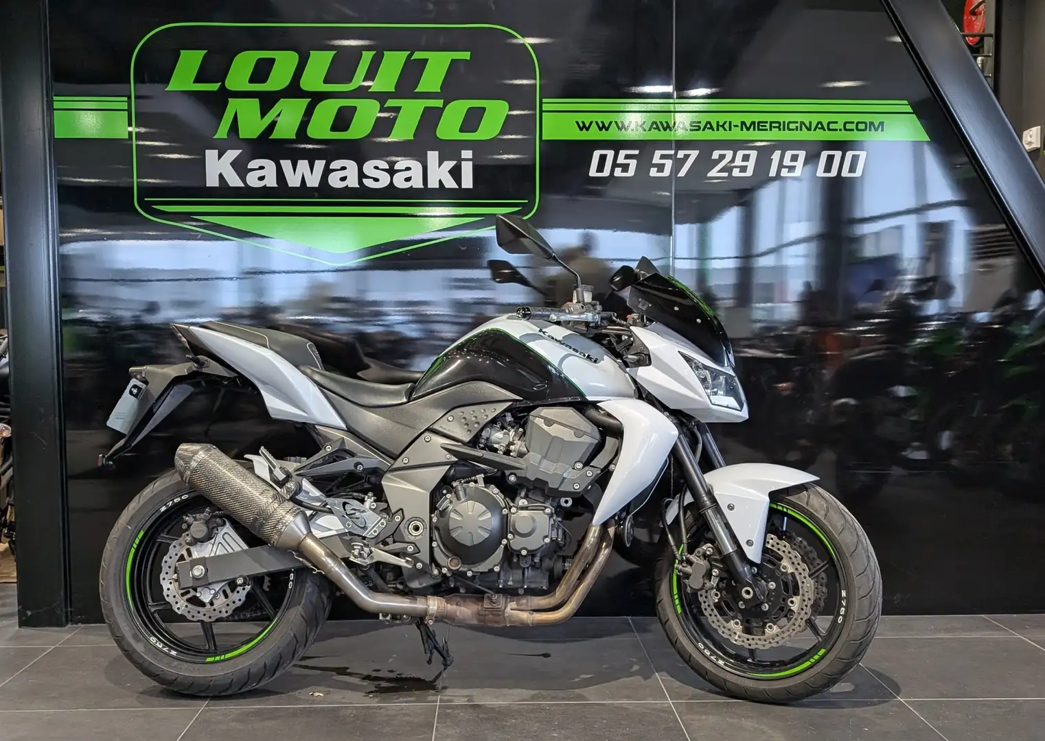 Kawasaki Z 750 Blanc - 1