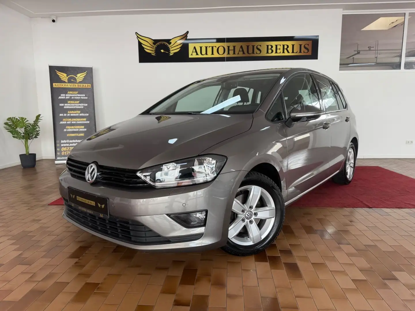 Volkswagen Golf Sportsvan VII Trend/2.HND/AUTMTK/SCKHFT/EU6 Grau - 1