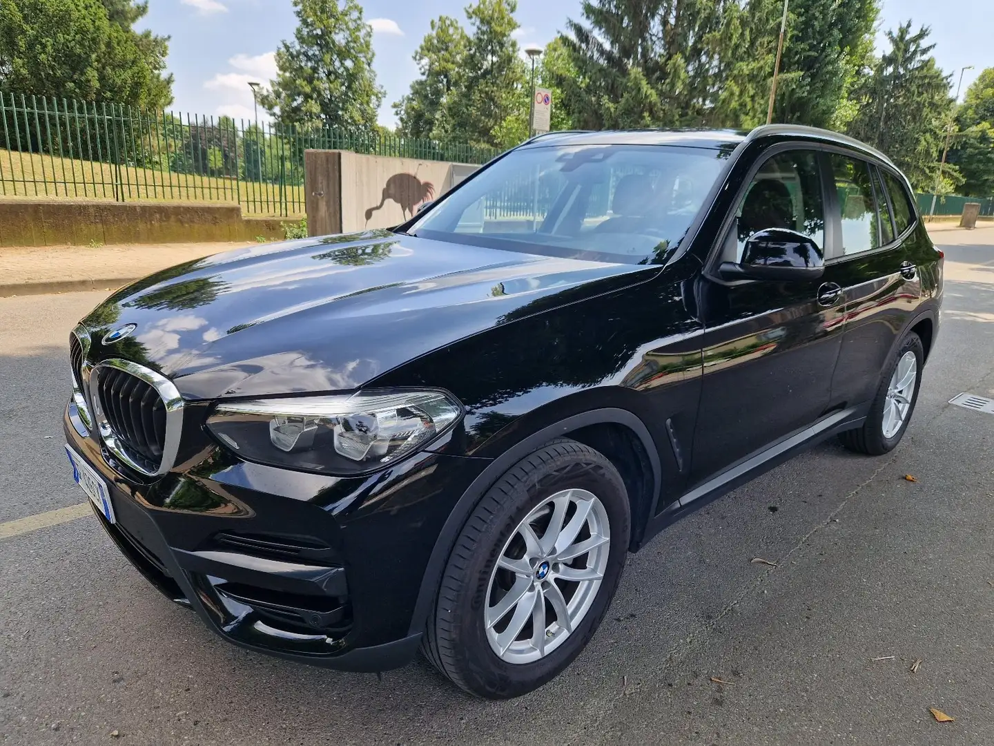 BMW X3 xdrive 20d mhev48V 190 CV Business Advantage auto Nero - 1